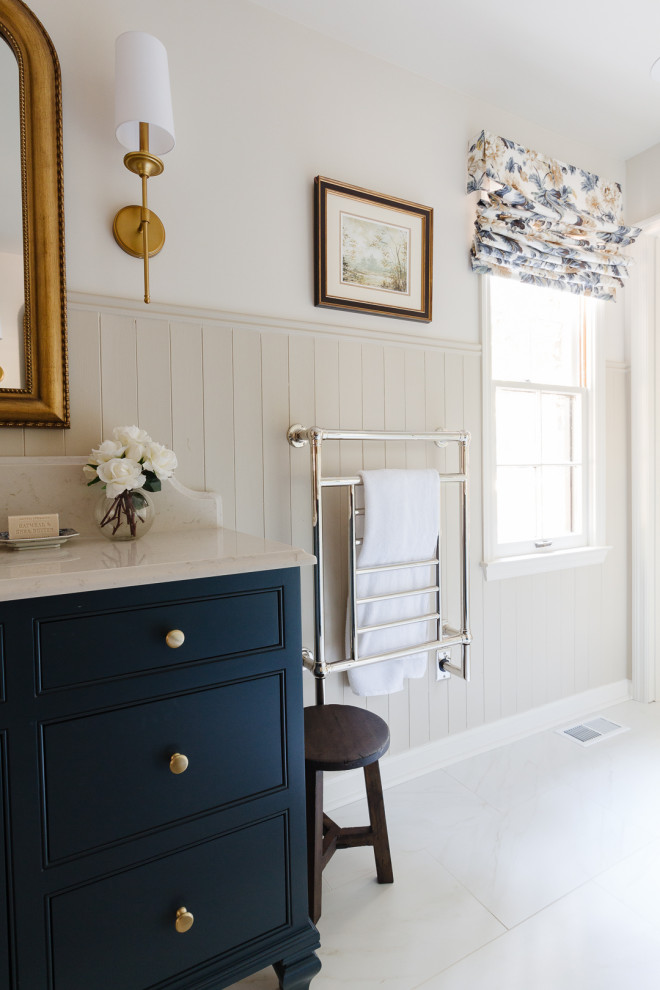 Elevated Cottage Bathroom Remodel Traditional Bathroom Birmingham by Deeply Southern