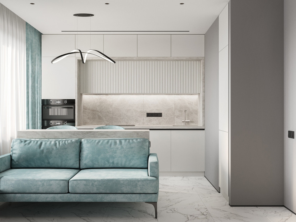 Дизайн - Кв. для молодой семьи блогеров-предпринимателей с двумя мальчиками