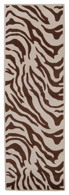 Goomba Tufted Rug Surya G169-23 Goa 2'x3' Rectangle Wool Hand Tufted Animal Print Area ...