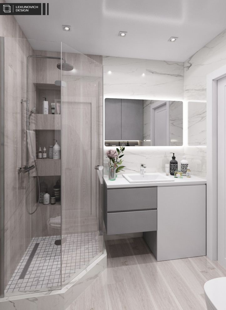 Дизайн квартиры ЖК "Минск Мир" г. Минск 43 м2