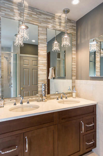 Long Pond Master Bath klassisch-modern-badezimmer