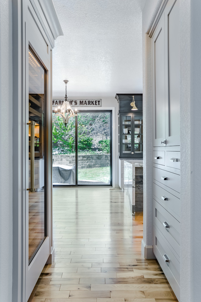 Home design - transitional home design idea in Denver