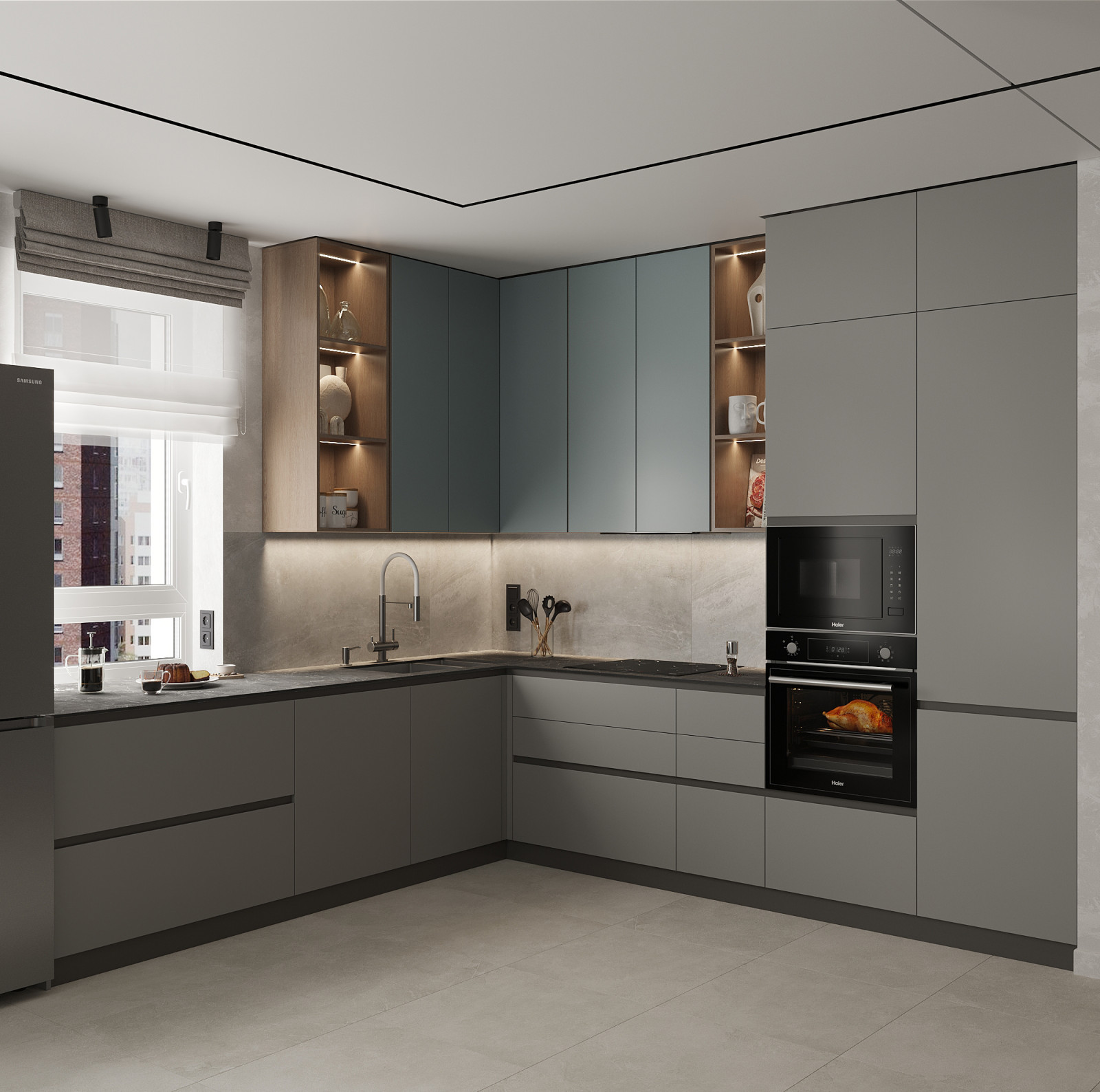 Среда обитания_кухня гостиная