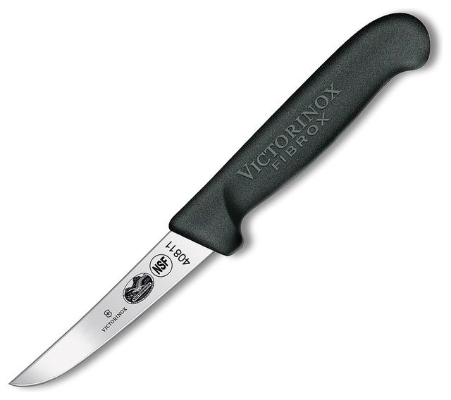 Victorinox Forschner Fibrox 4" Paring, Rabbit Knife Traditional Paring Knives by Cutlery