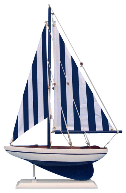 small sailboat model decor