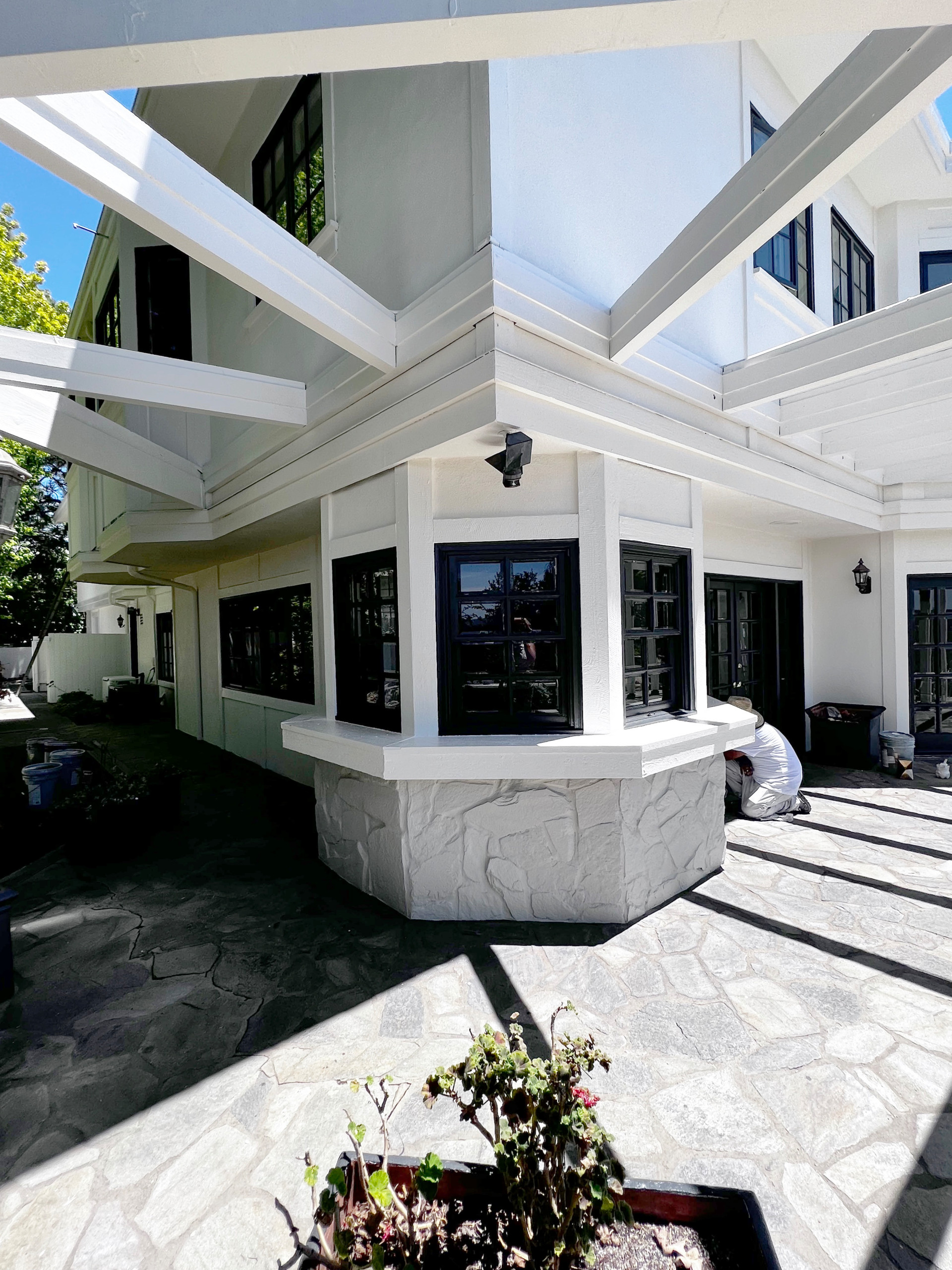 Beverly Hills Crest | Modern Exterior Luxury Tudor Home