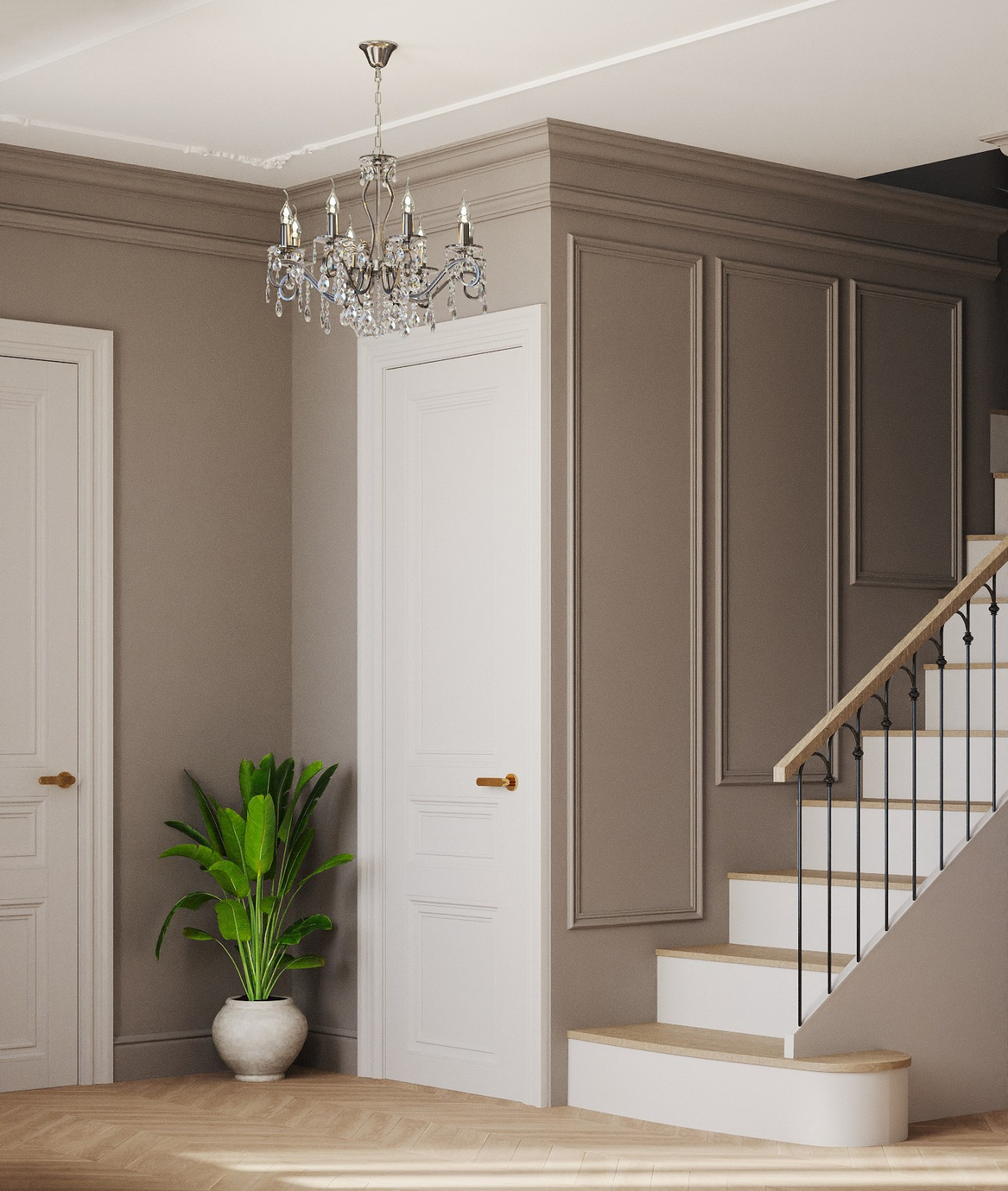 Лестница на второй этаж