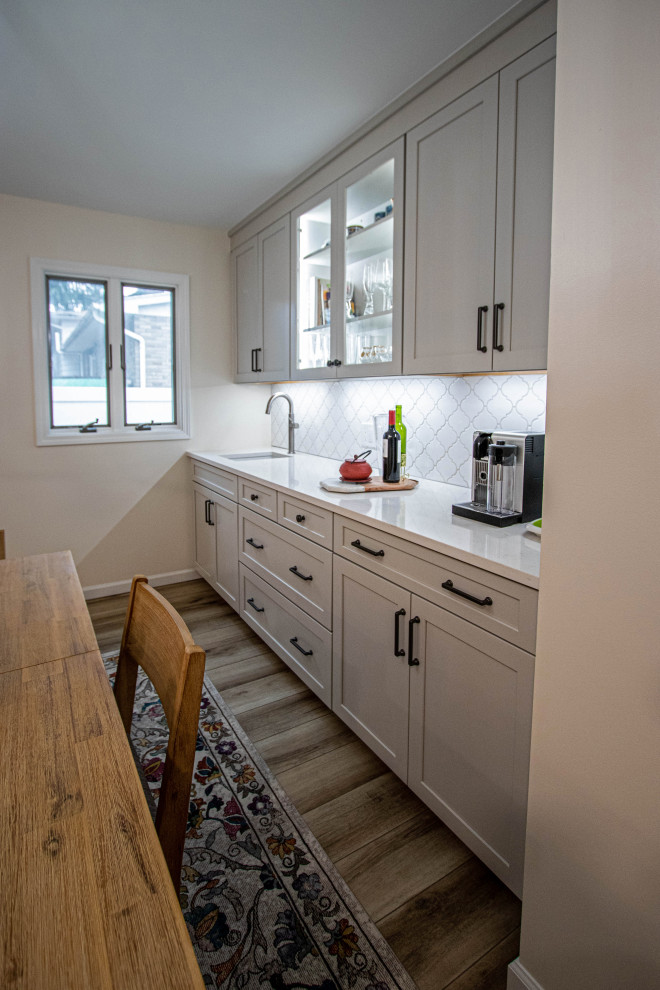 Zen Style Kitchen Design with Natural Elements Transitional Kitchen Cleveland by