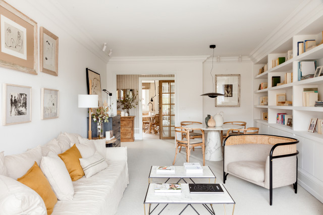 La vivienda de Natalia Zubizarreta: acogedora y con car&aacute;cter klassisch-modern-wohnbereich