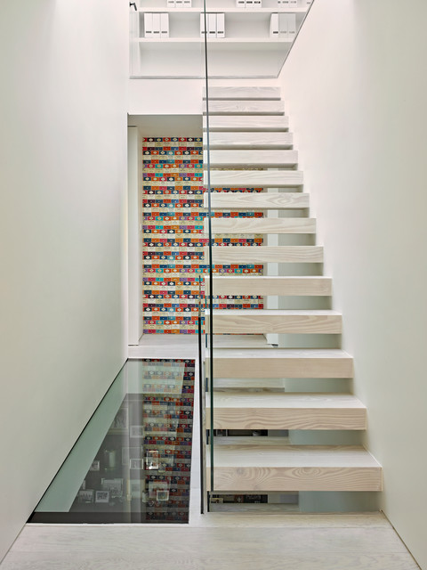 Lilyville Road, SW6 moderne-escalier