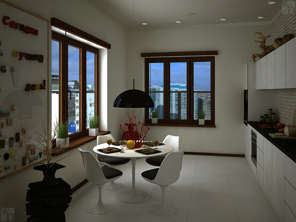 Минимализм в ЖК Бригантина г. Краснодар