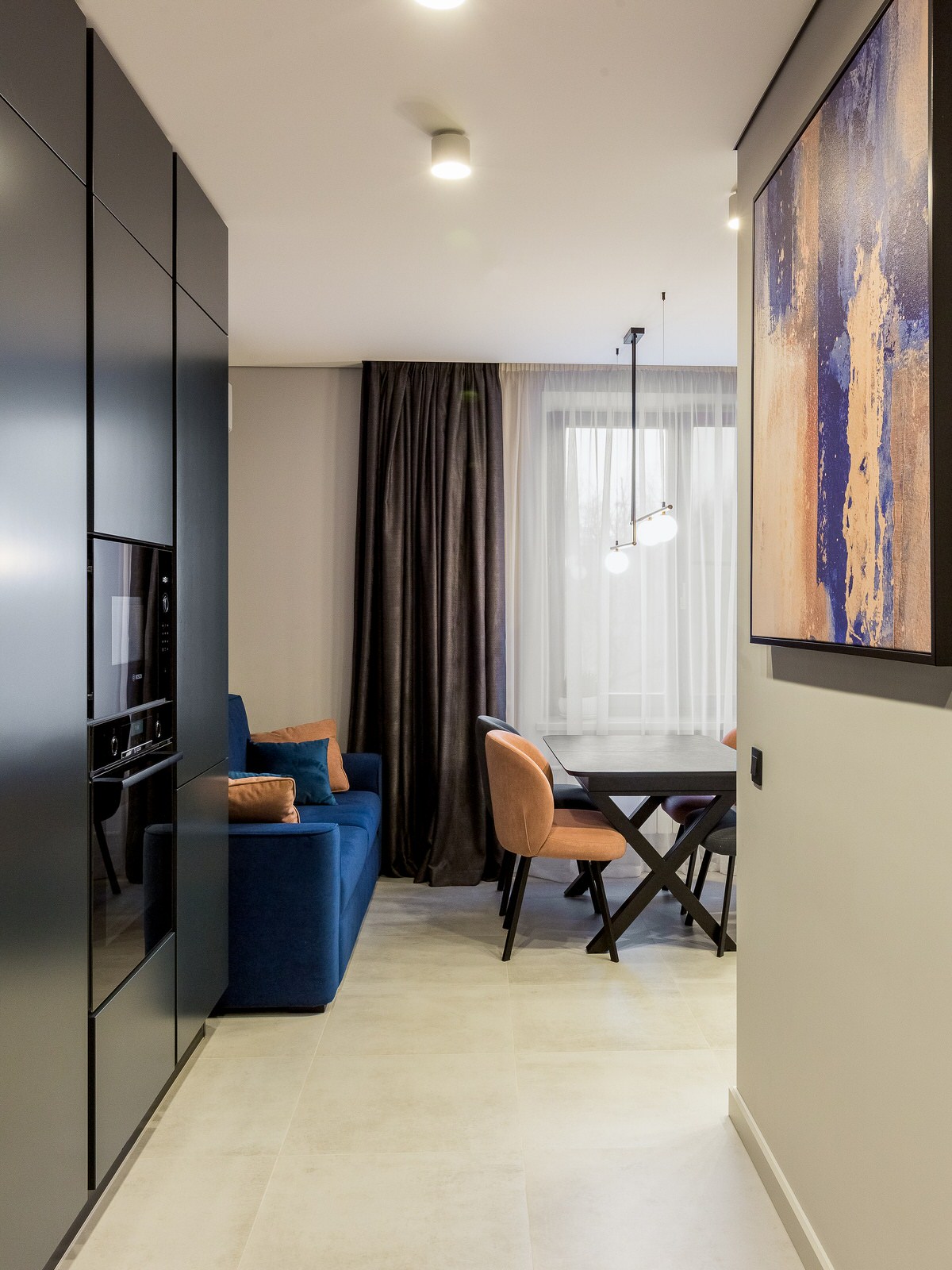 Синий, синий иней... на Ленинском (фото)