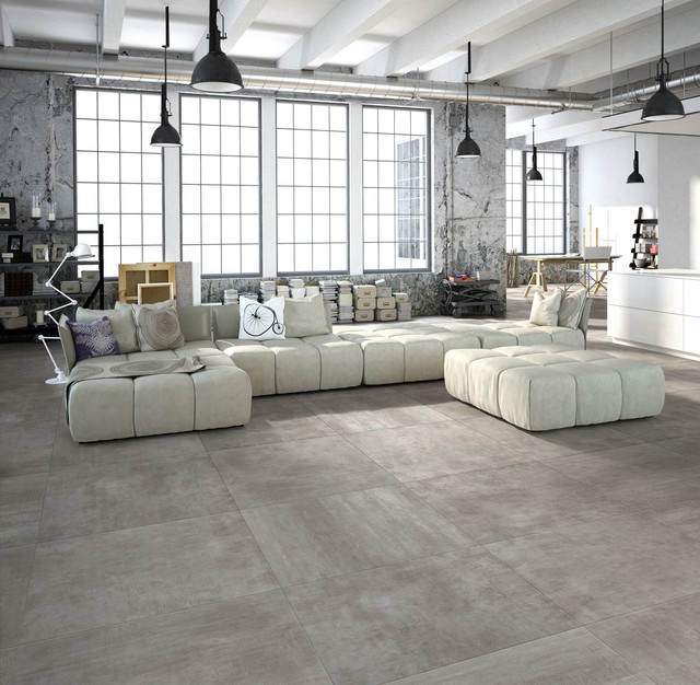 Feinsteinzeugfliesen industriel-salon