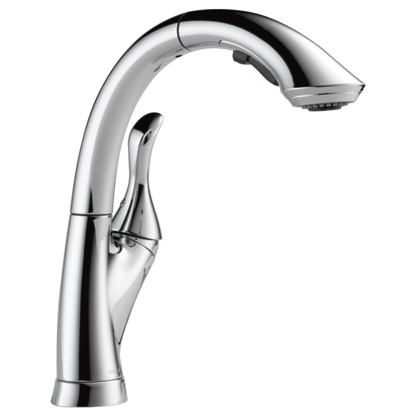 Delta Linden Single Handle Water Efficient Pull Out Kitchen Faucet