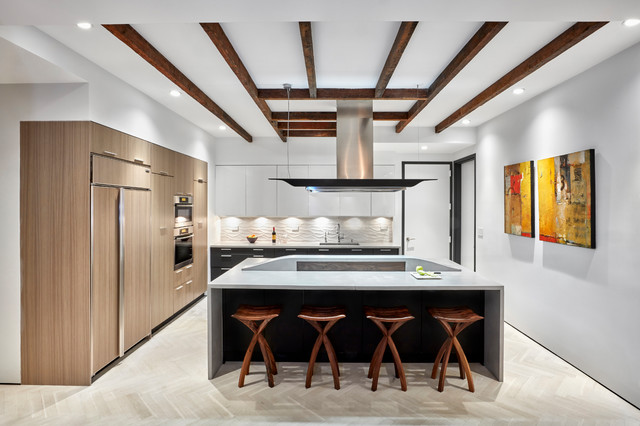 Tribeca Loft contemporain-cuisine