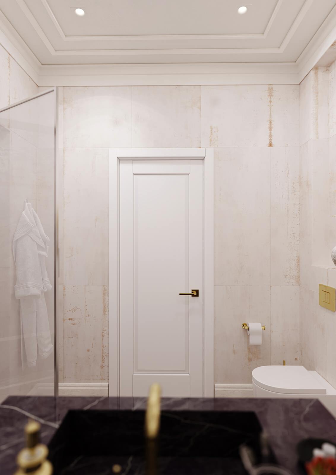 Проект интерьера квартиры в ЖК «Солнечный Олимп»