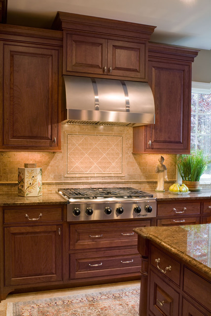 Basking Ridge Hood View traditional-kitchen