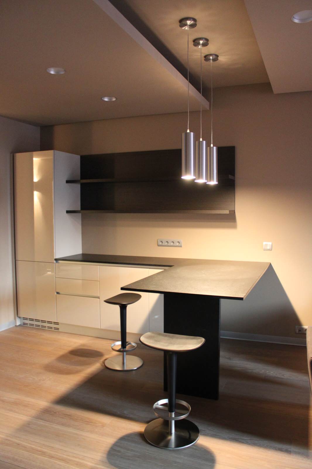 Интерьер небольшой квартиры на Озерковской набережной