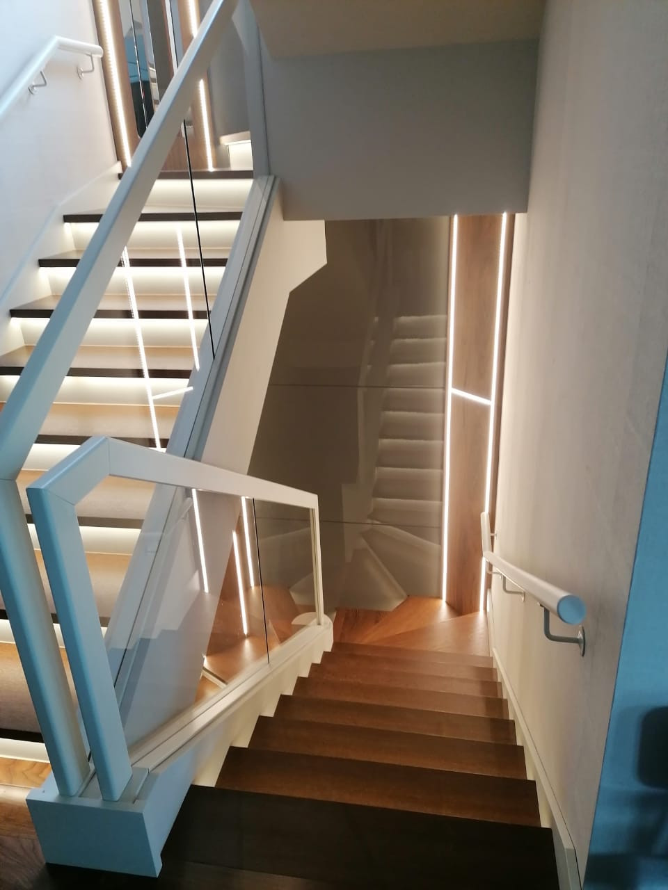 Бетонные лестницы с облицовкой