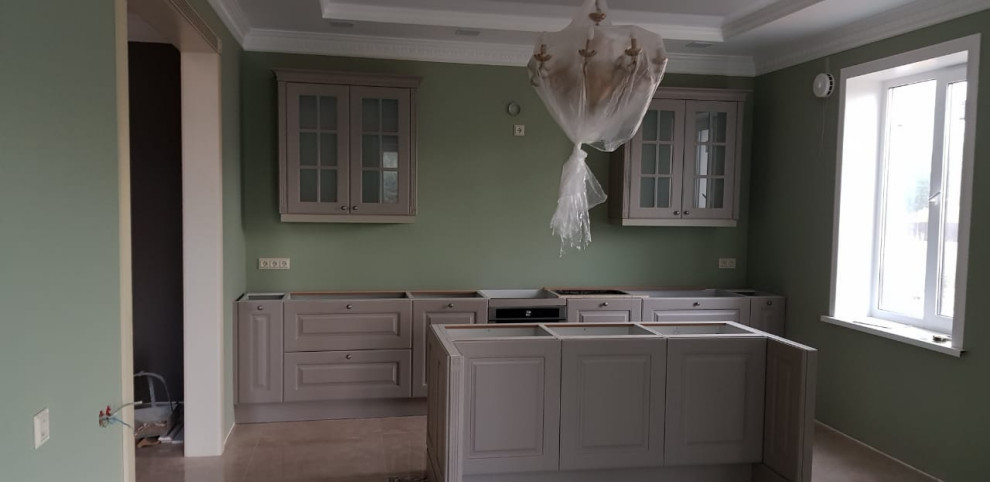 Отделка загородного дома Петродворец