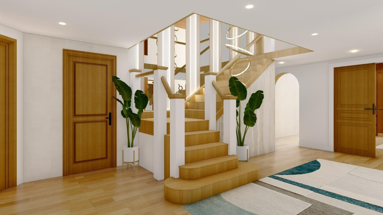 Modern Hallway Design in Lambeth