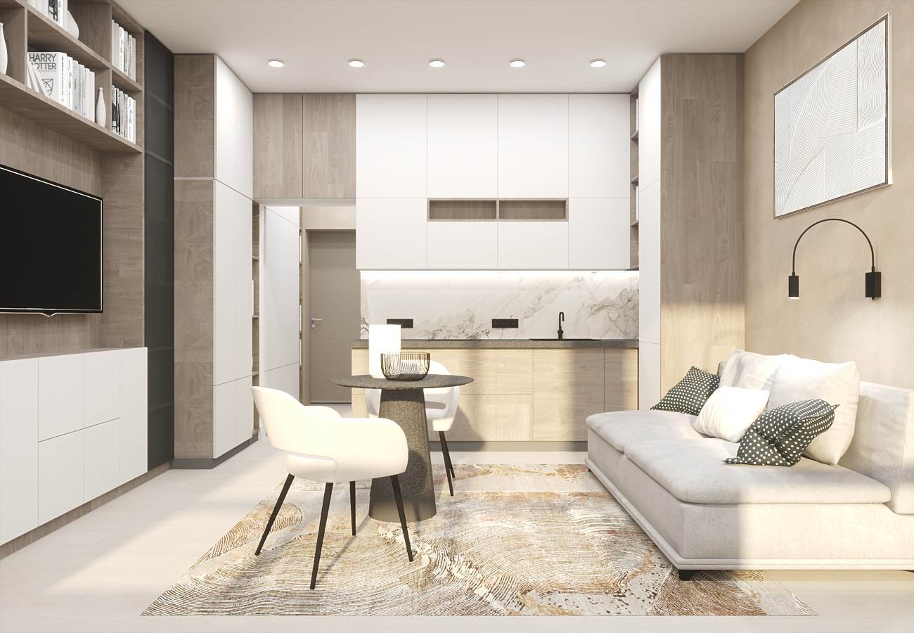 Квартира-студия в Воронеже