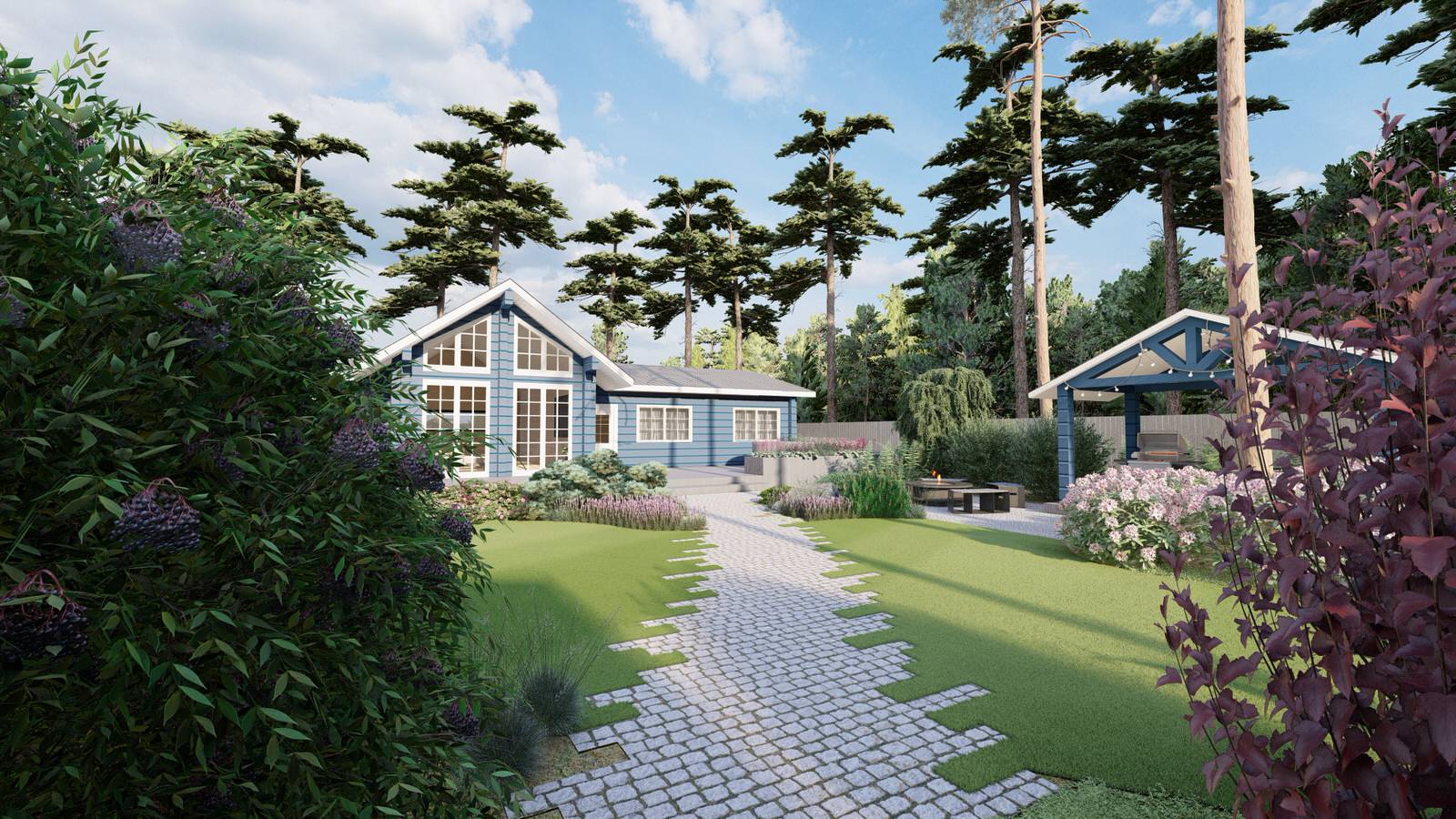 Под сенью сосен