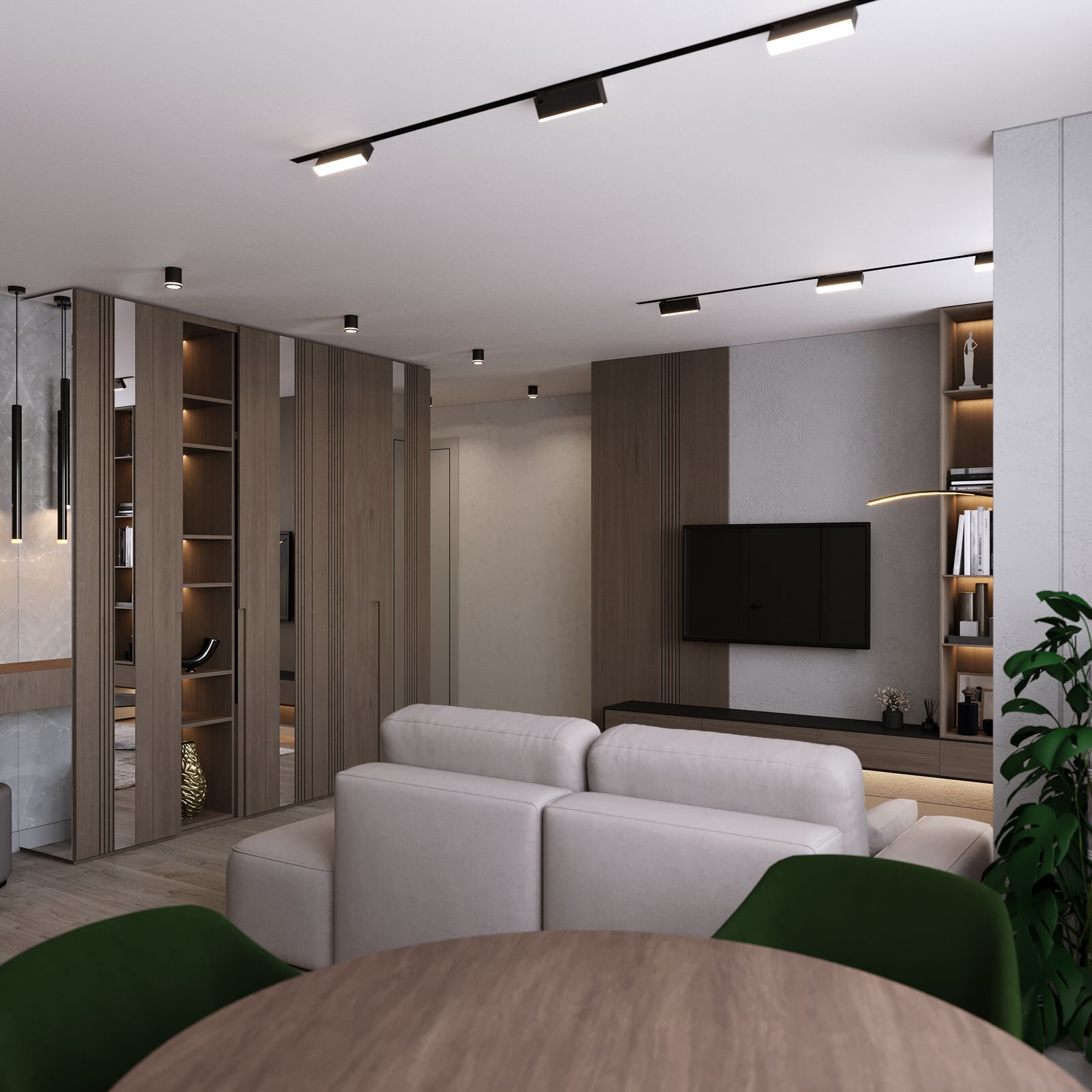 Евро-трехкомная квартира 79 м2