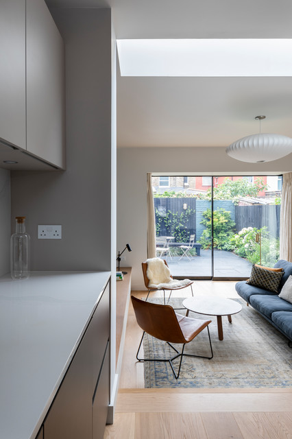 Wandsworth SW17: Extension, Remodelling & Refurbishment trendy-dagligstue