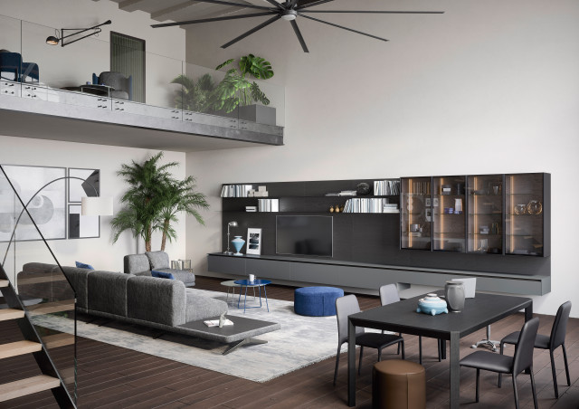 Luxus Wohnzimmer Modern einrichten und gestalten - Minimalistisch - Wohnzimmer - Berlin - von User