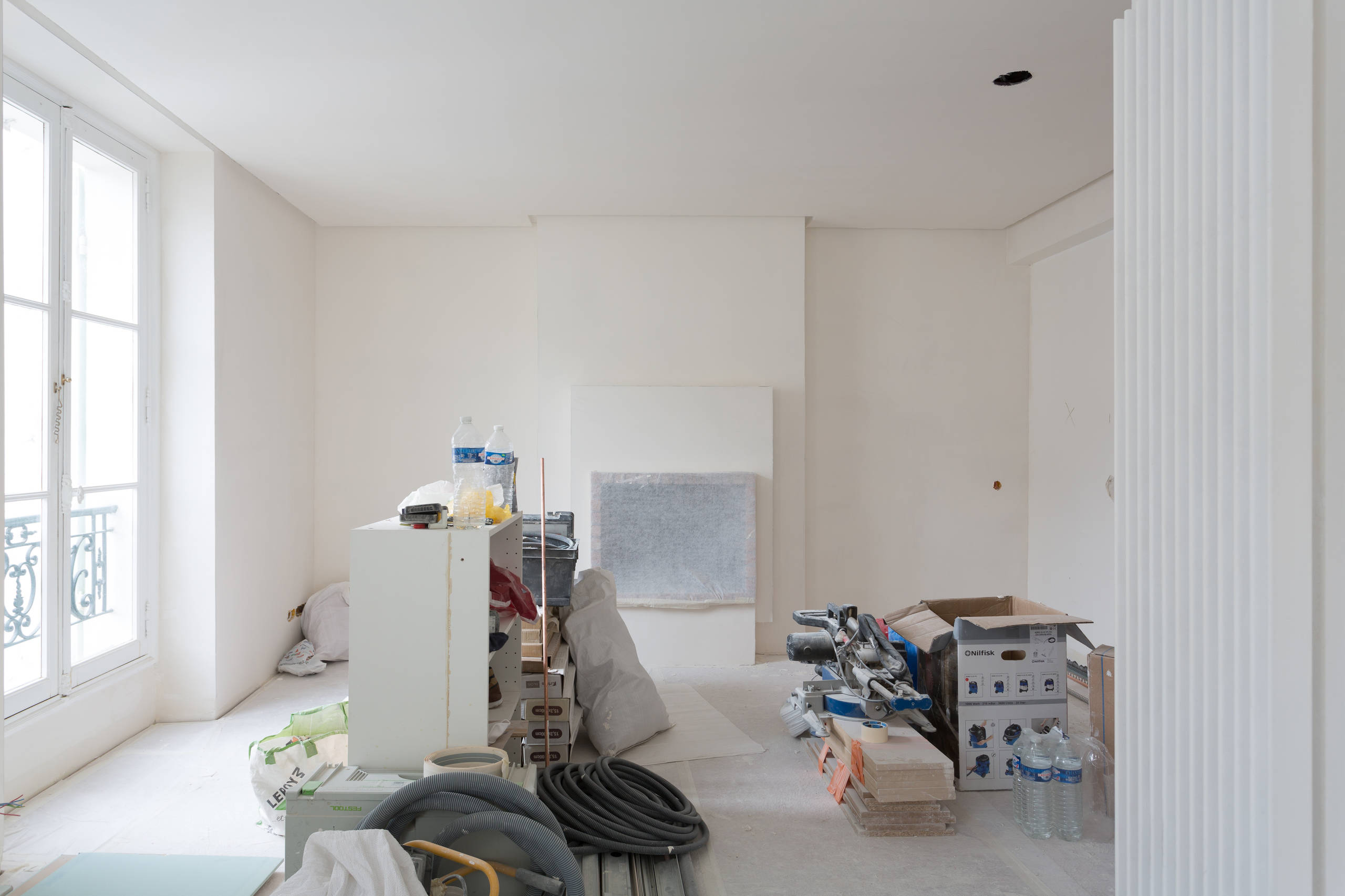 Avant/ après transformation d’un appartement pour la venu du bébé