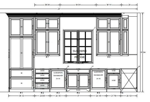 How wide is your narrowest inset cabinet? | Houzz Forum