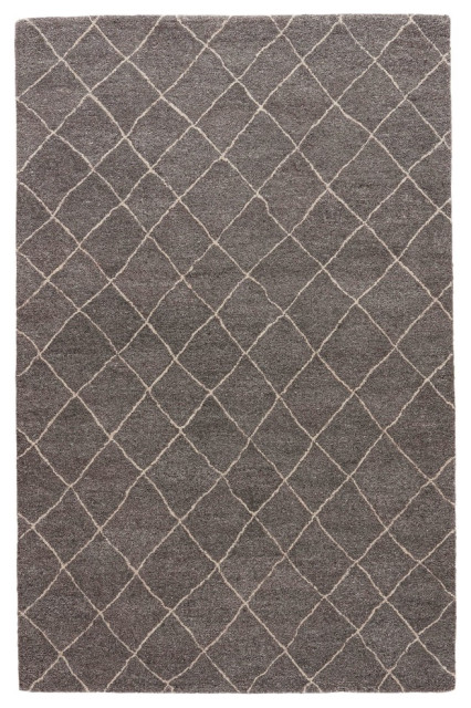 Jaipur Living Gem Handmade Geometric Gray Area Rug, 5'x8'