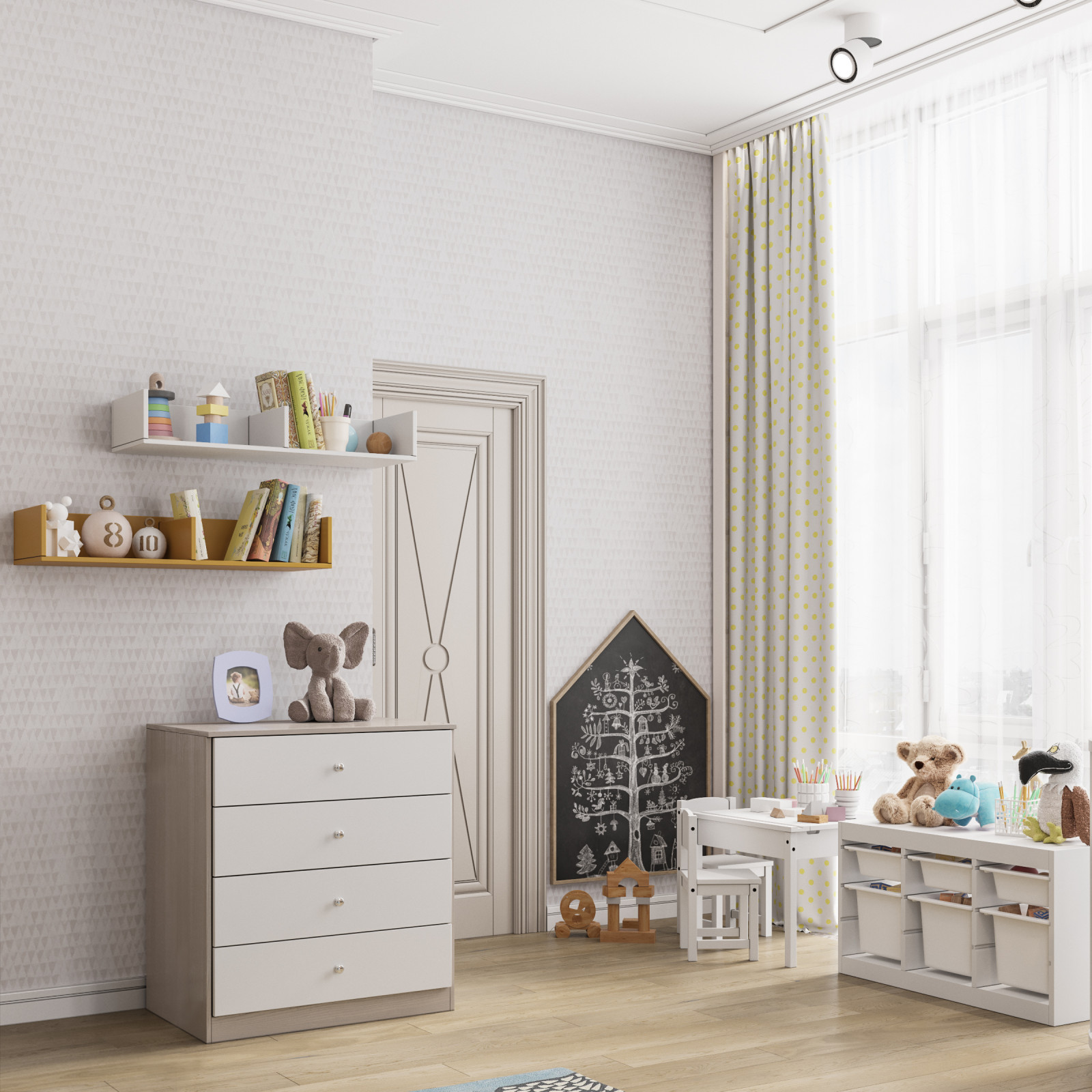 Дизайн проект квартиры "Элегантная роскошь"