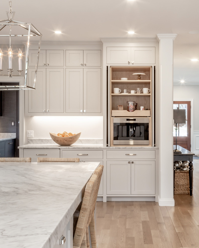 Coffee Station Traditional Kitchen Boston by Cutting Edge Homes