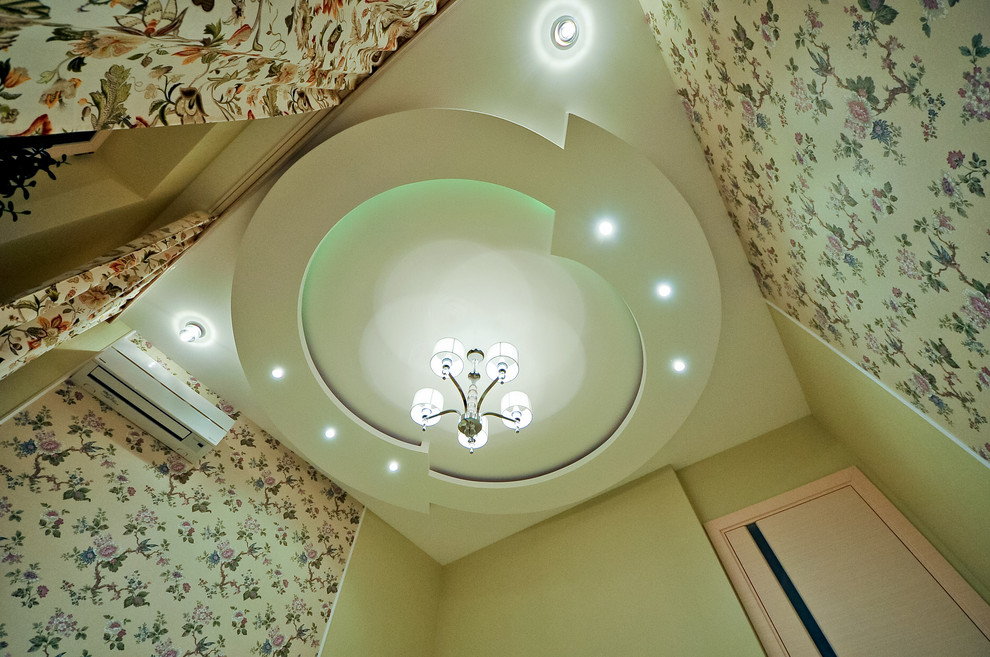 Скай Форт. Необычный интерьер квартиры площадью около 100 м2