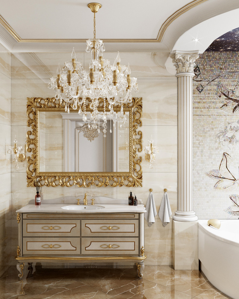 Дизайн интерьера загородного дома в классическом стиле