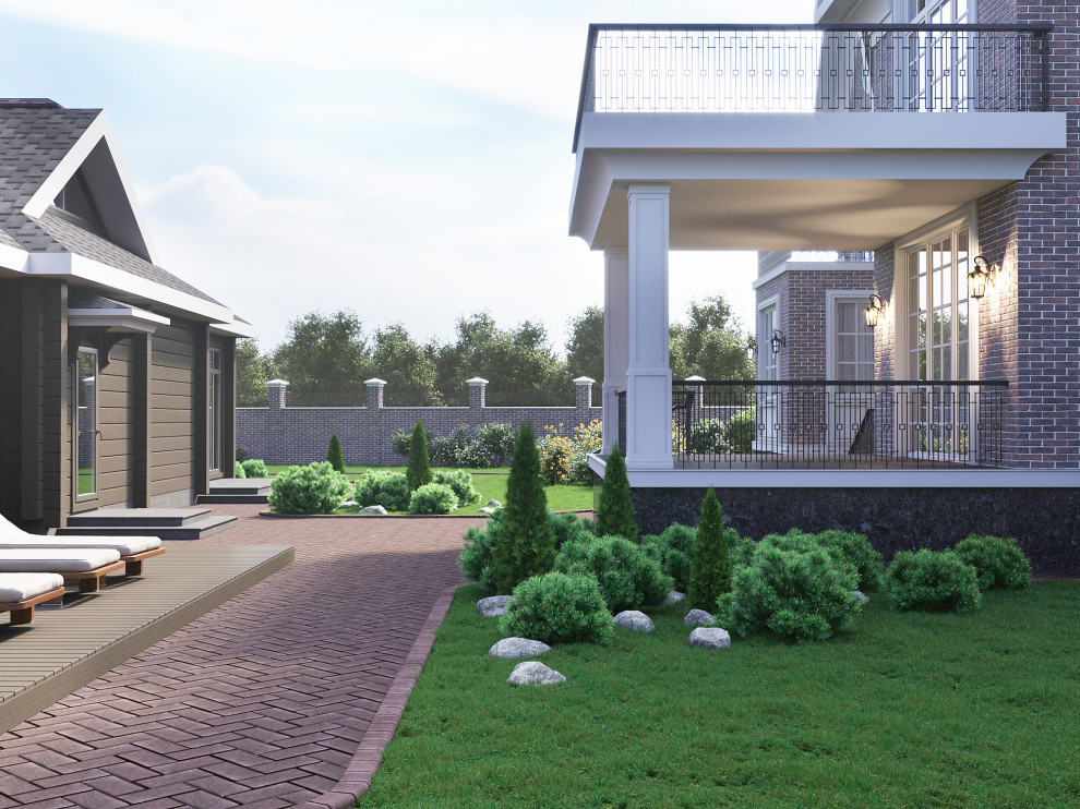 Проект дома со вторым светом 400 кв.м