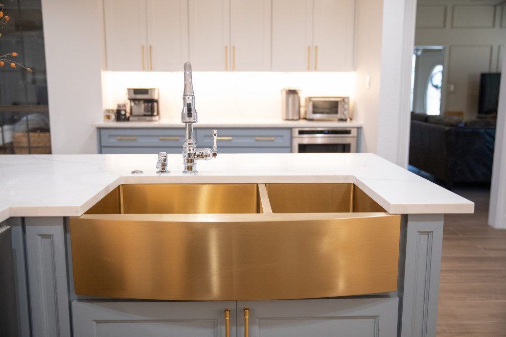 Kitchen + Powder Bath