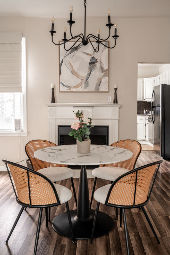 Interior Design With Kitchen Upgrade For Airbnb House With A Turnkey Design