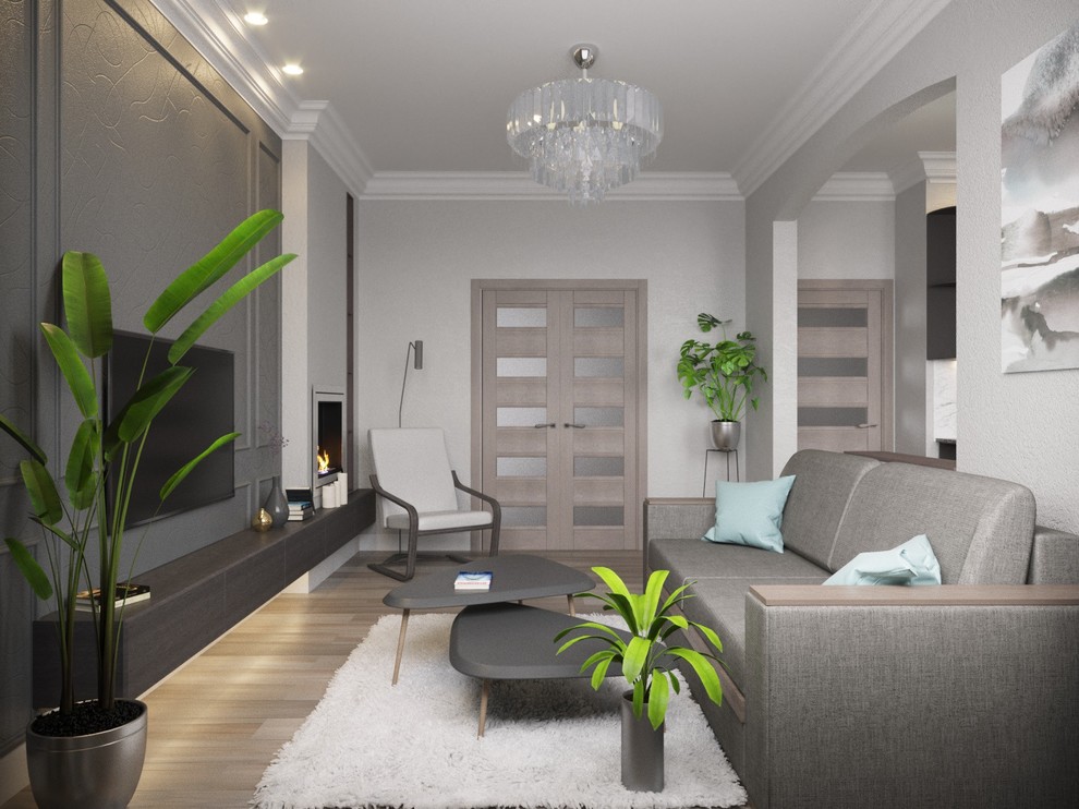 Трёхкомнатный модуль в стиле Неоклассика