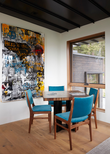 Martis Camp Retreat modern-wohnbereich