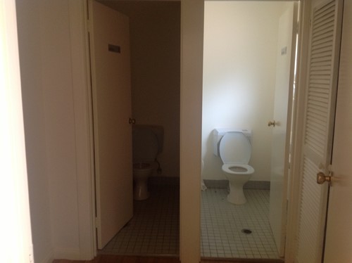 The Bathroom Two Toilets And Showers Picture Of Zermatt Photo Of Momiji Washington Dc United States Why Are There Two Toilets