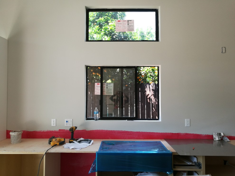 kitchen sink not centered with window