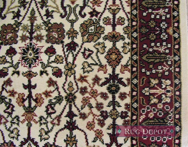 Classics Traditional Stair Runner Ivory