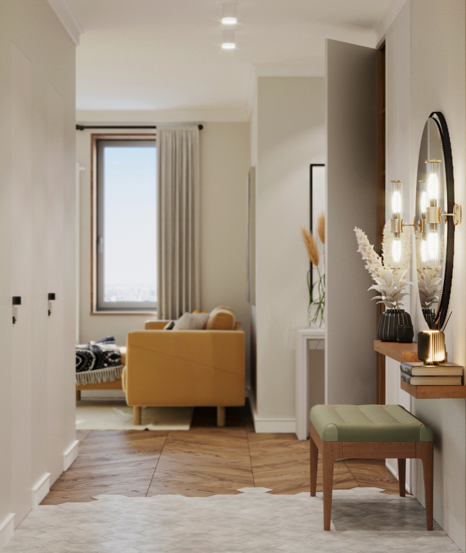 Яркая квартира в ЖК Бавария