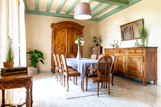 Home Staging Chaponost middelhavsstil-spisestue