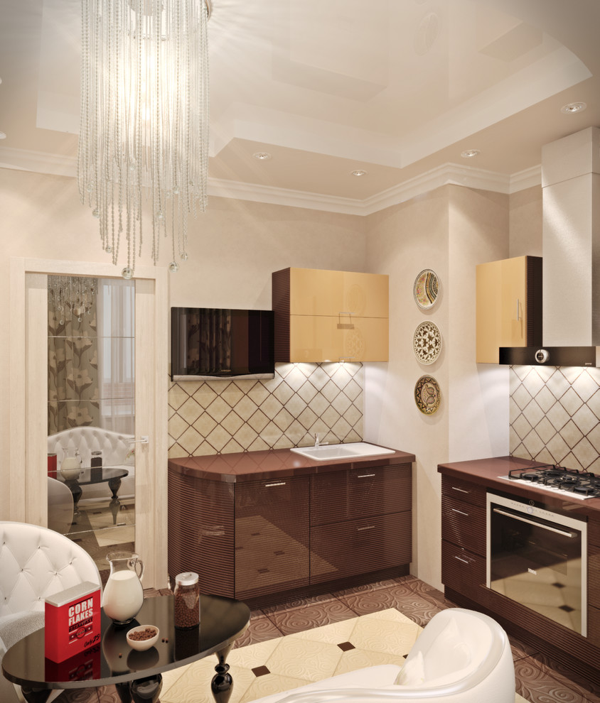 Дизайн проект интерьеров 1к.квартиры в г СПб