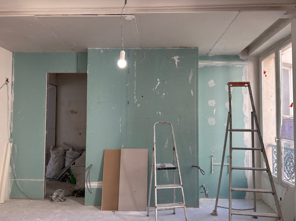 Rénovation d'appartement haussmannien de 115m²