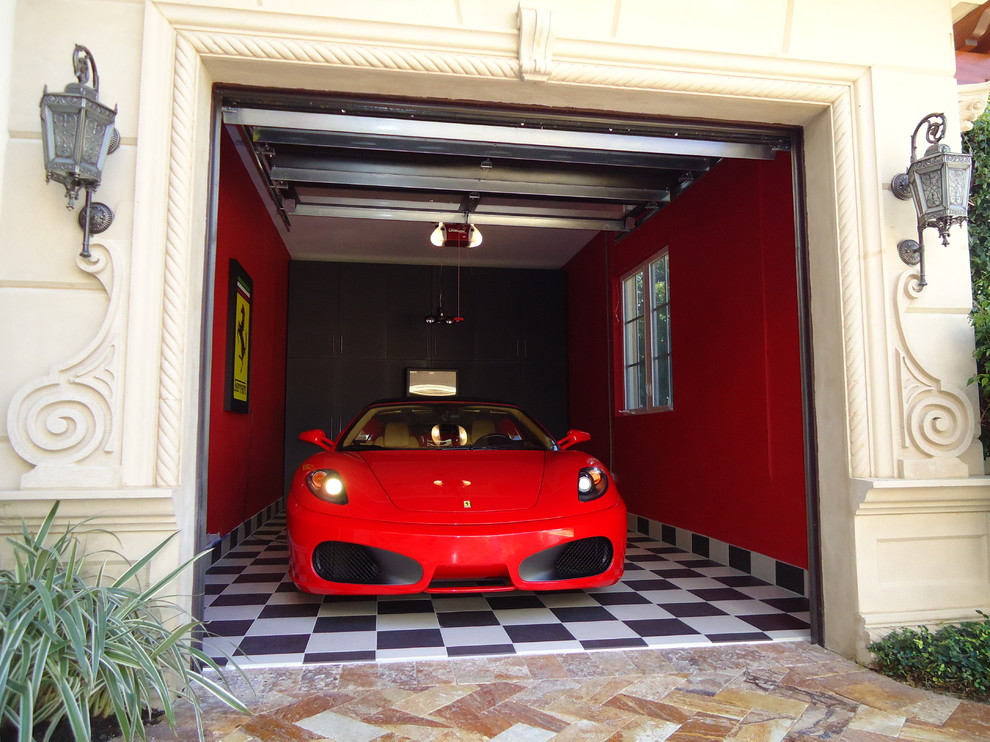 Contemporary garage in Miami.